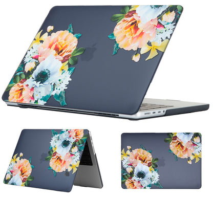 Macbook Pro 16" M1 Pro-m4 Max, 2021-2025 Designer Hard Case [Flower]