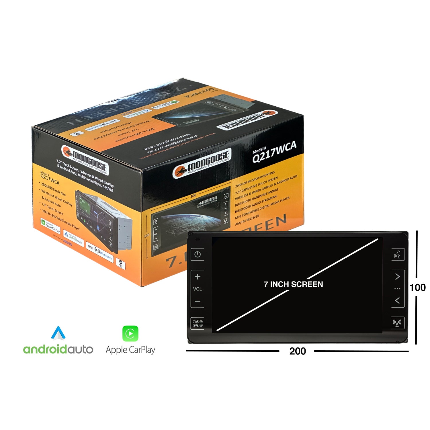 Mongoose - Toyota Multimedia Unit - Wireless Carplay & Android Auto