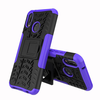 Huawei Nova 3e Heavy Duty Case Purple