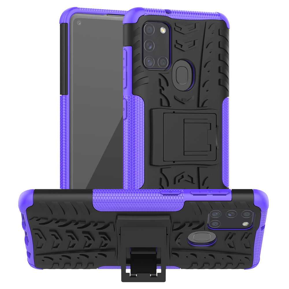 Samsung Galaxy A21s Heavy Duty Case Purple