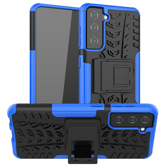 Samsung Galaxy S21 Heavy Duty Case Blue