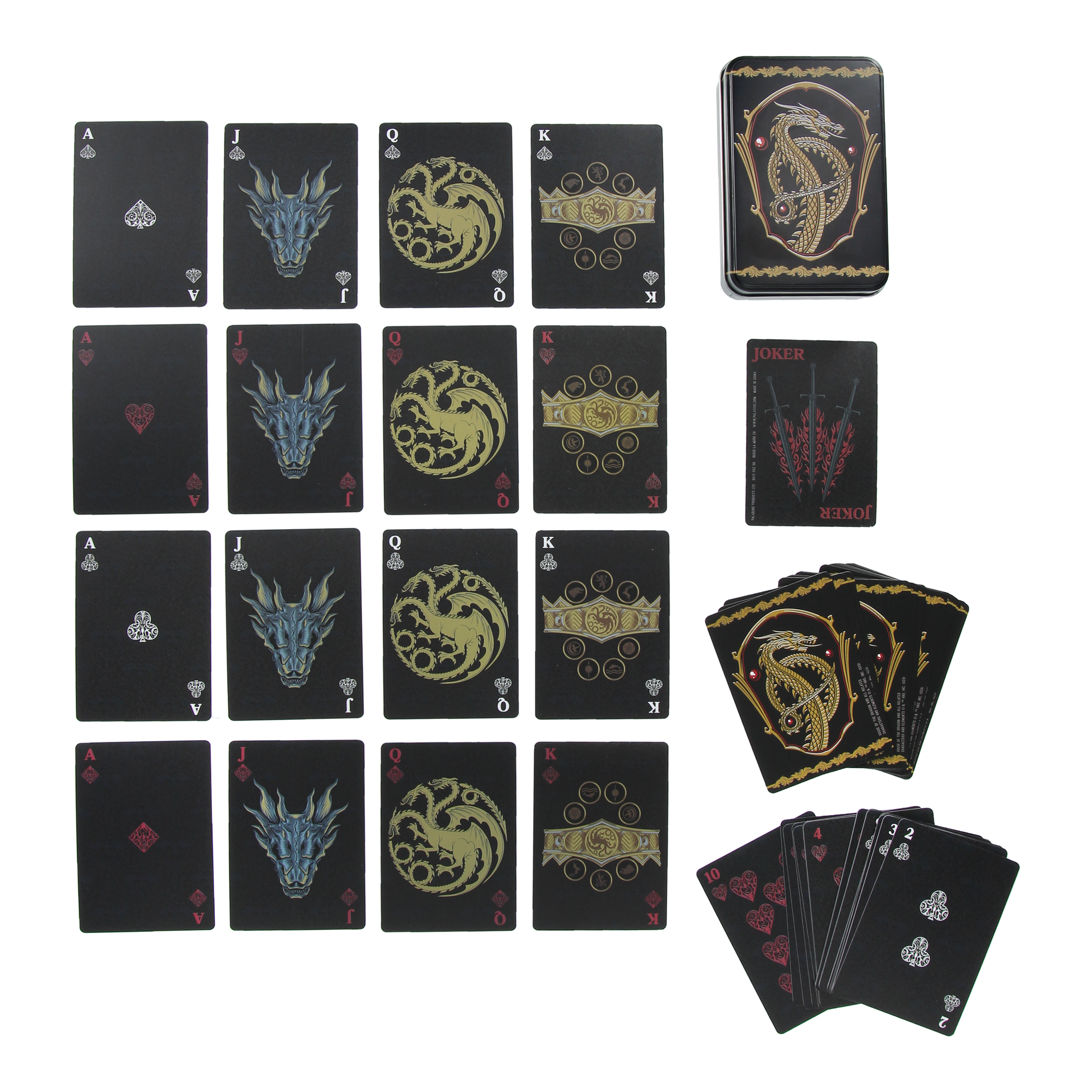 House of the Dragon Playing Cards