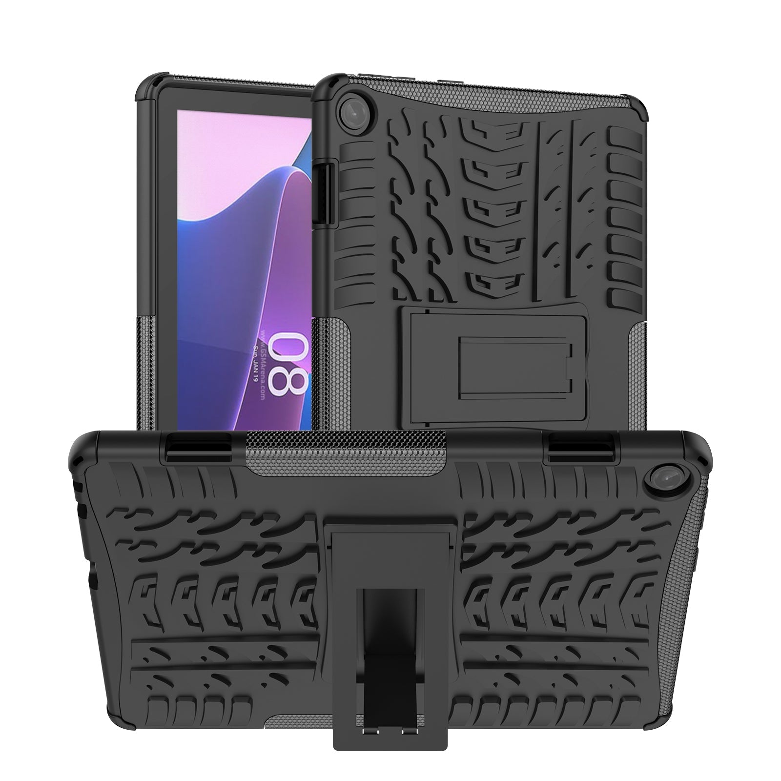 Lenovo Tab M10 (3rd Gen) Tb328 Heavy Duty Case [Black]