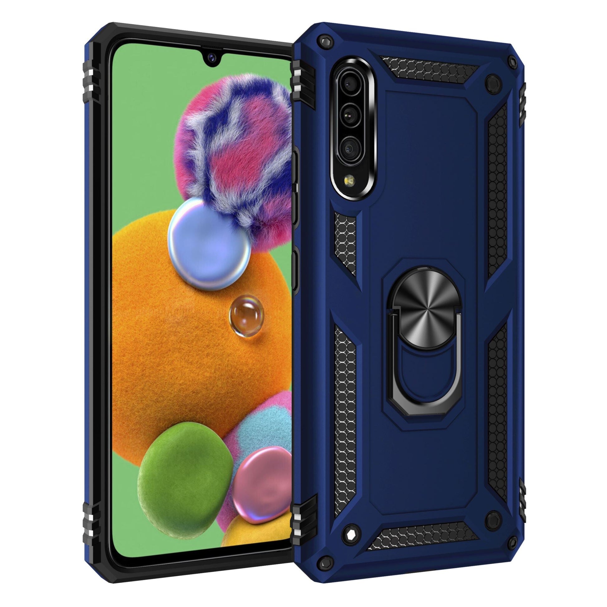 Galaxy A90 5G Military Armour Case [Navy]