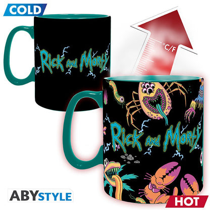 Rick and Morty Spaceship Heat Change Mug