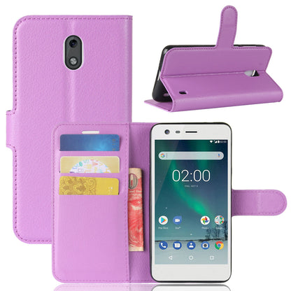 Nokia 2 Pu Wallet Case [Purple]