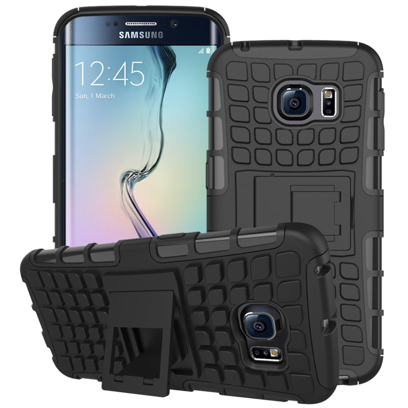 Samsung Galaxy S6 Edge Heavy Duty Case Black