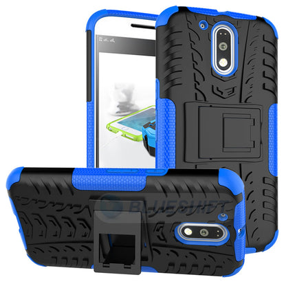 Moto G4/G4Plus Heavy Duty Case Blue