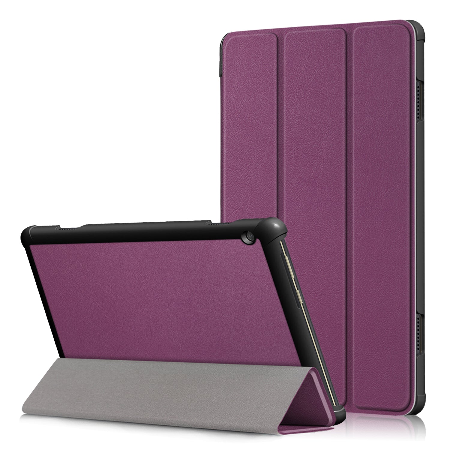 Lenovo Tab M10 Tb-X605F Tri-Fold Pu Case [Purple]