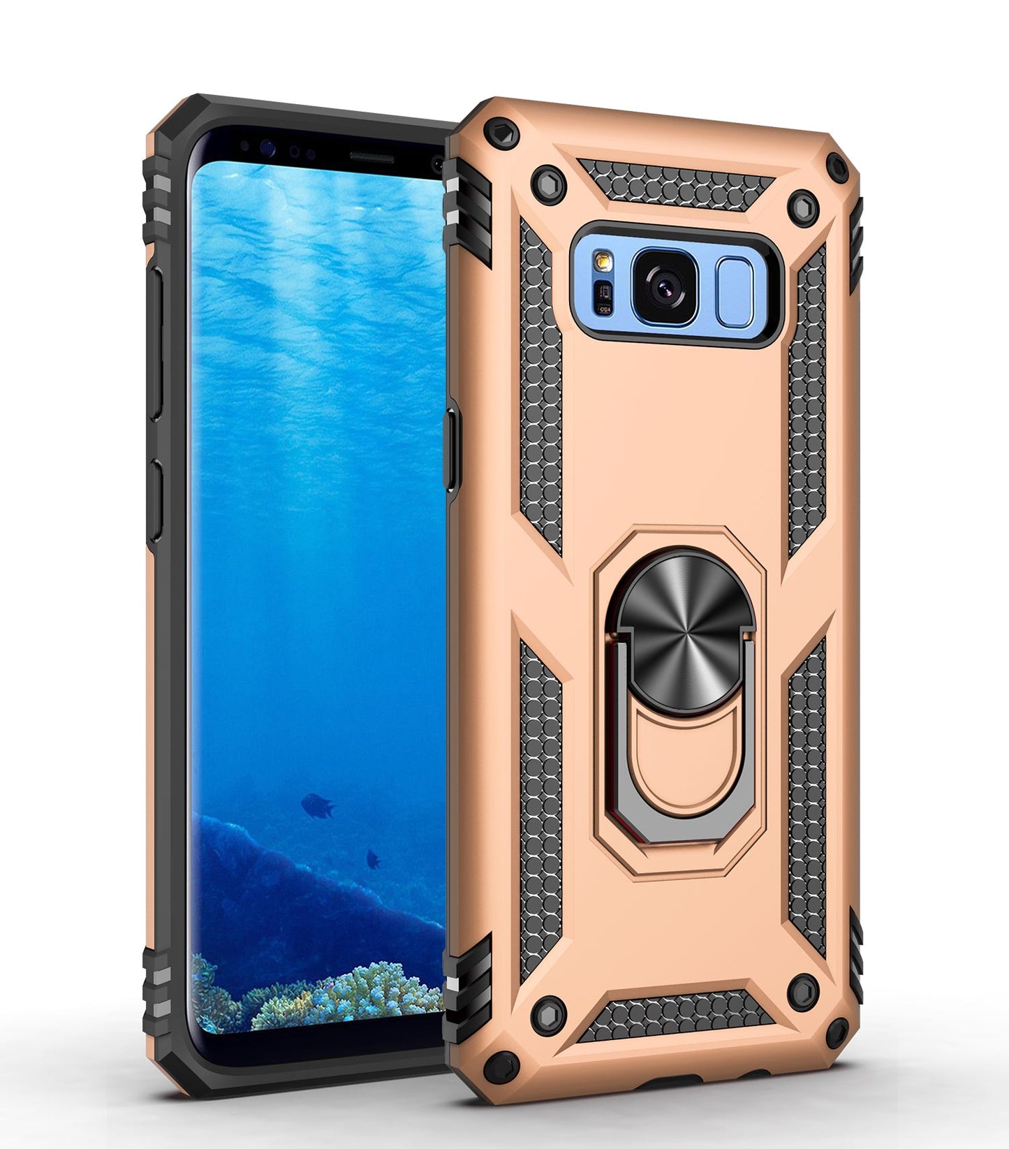 Galaxy S8 Military Armour Case [Gold]
