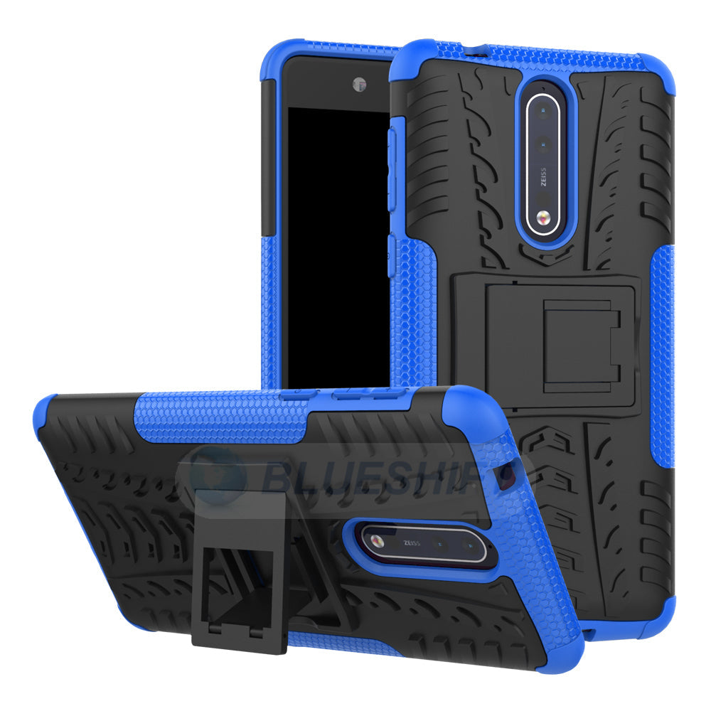 Nokia 8 Heavy Duty Case Blue