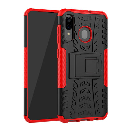 Samsung Galaxy A20/A30 Heavy Duty Case Red