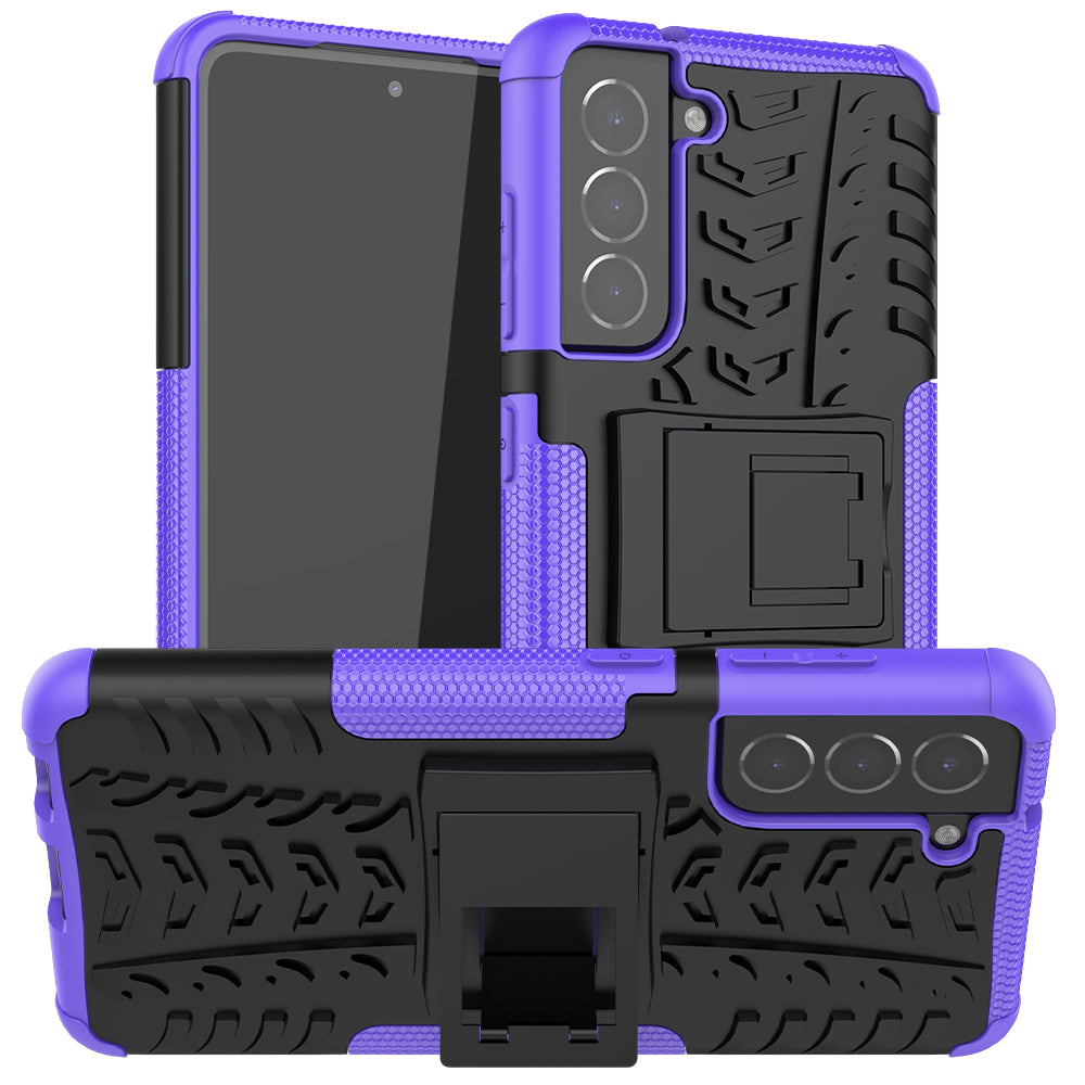 Samsung Galaxy S21 FE 5G Heavy Duty Case Purple