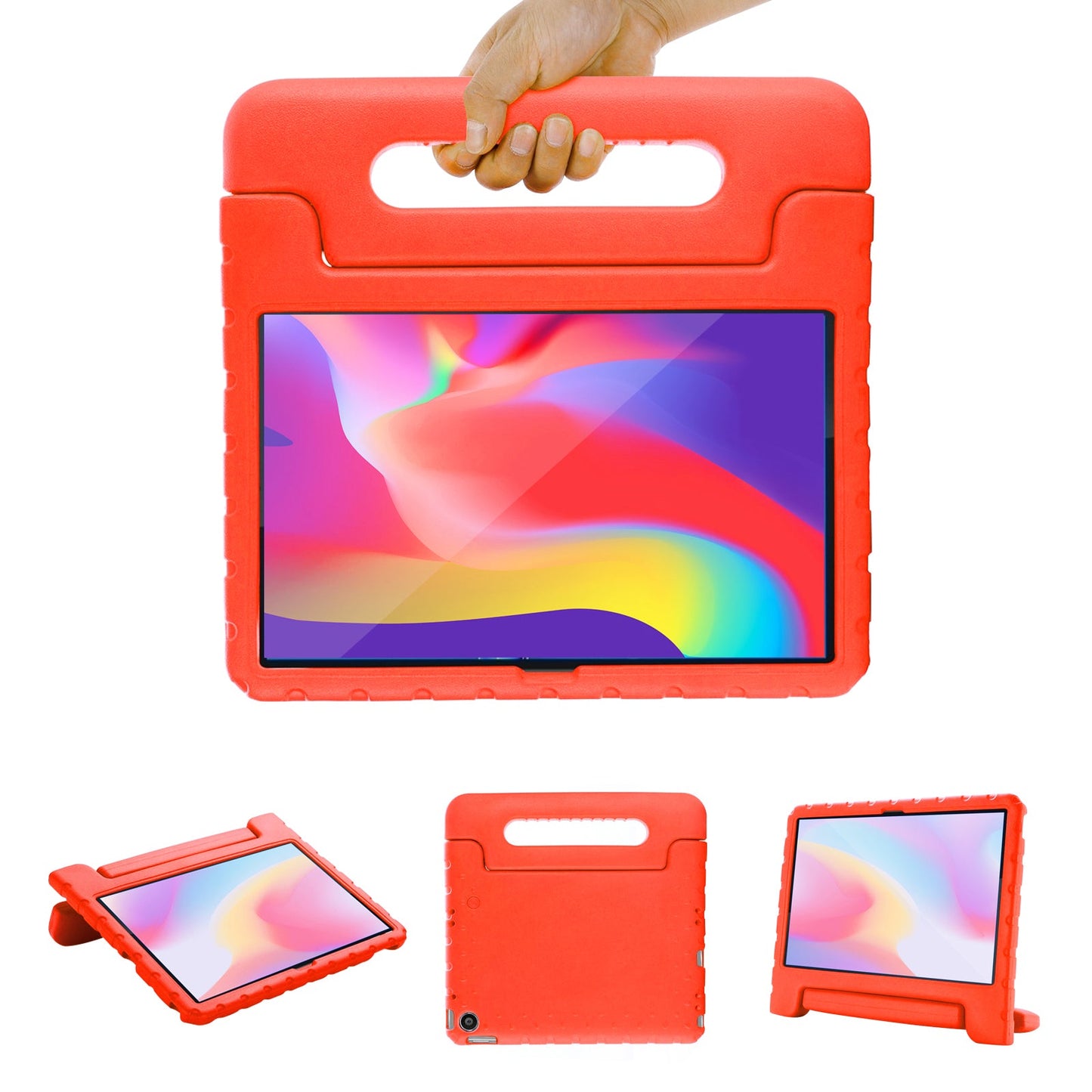 Lenovo Tab M10 Plus (3Rd Gen) Tb125 Eva Shockproof Case [Red]