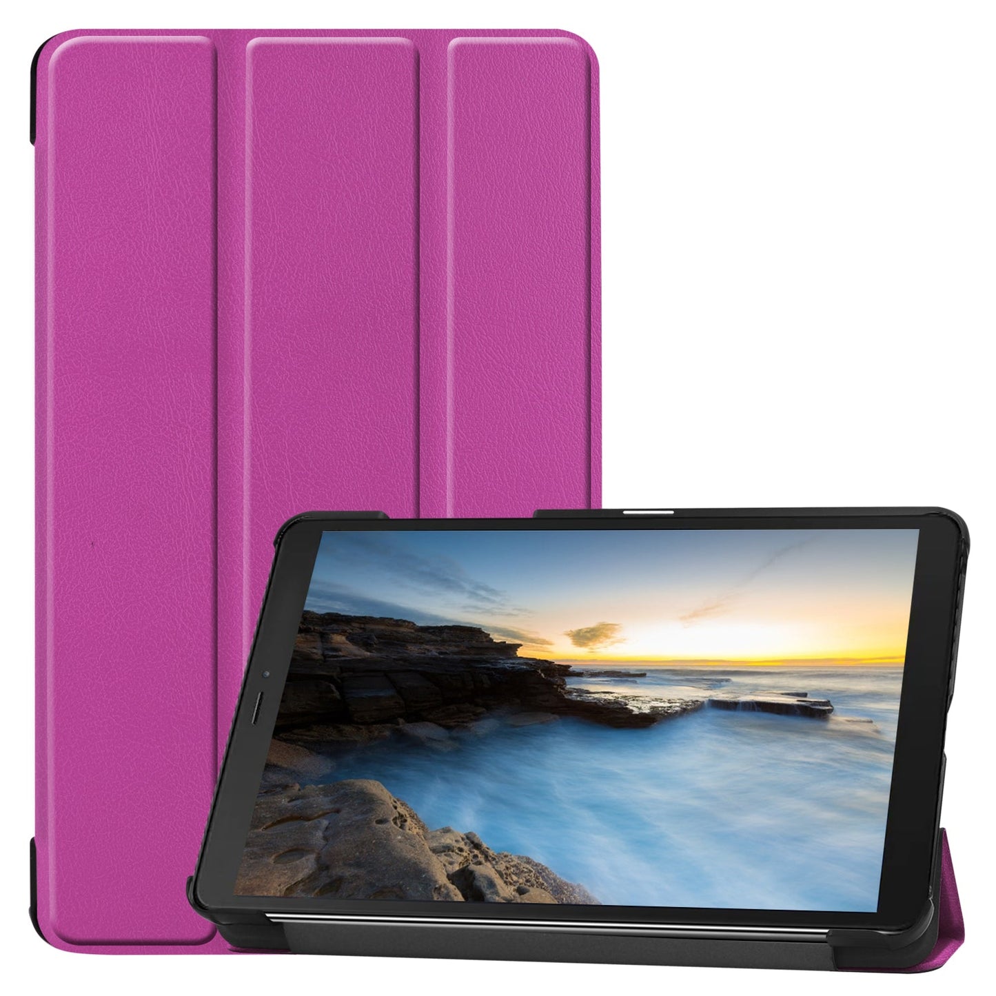 Galaxy Tab A 8.0 2019 T290 Tri-fold Pu Case [Purple]