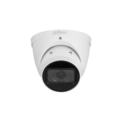 DAHUA 4MP IP IR Starlight Eyeball Camera with Motorised Lens 2.7-13.5mm. Supports Smart H.265, Day/Night WDR - 120, Tripwire, Intrusion, IP67, PoE & 12VDC. Max < 7.3W, Metal Casing.