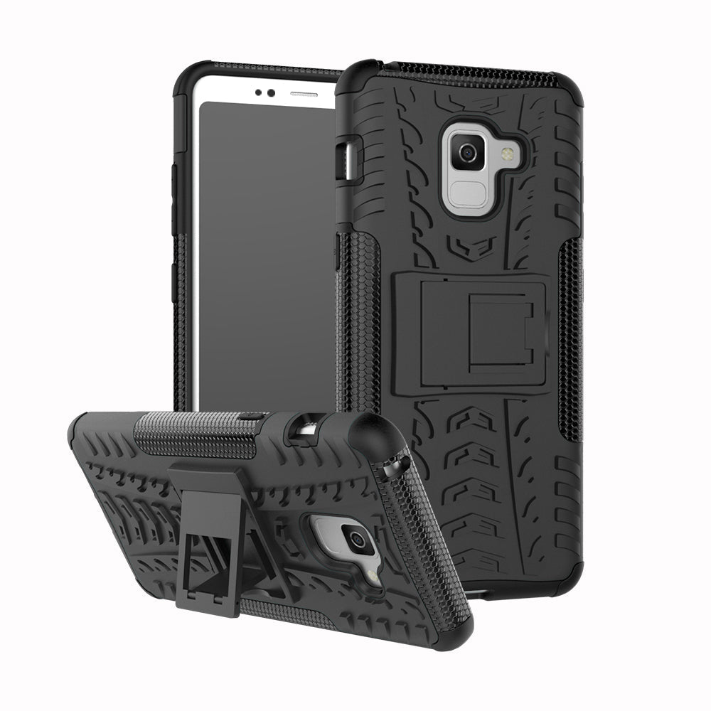 Samsung Galaxy A8 Plus 2018 Heavy Duty Case Black