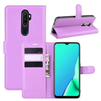 Oppo A5 2020/A9 2020 Pu Wallet Case [Purple]