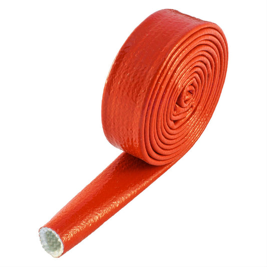 Heatshield Fire Shield Sleeving - Red, 1 1/2" x 3M (Product Code: 1 1/2" X 3M)