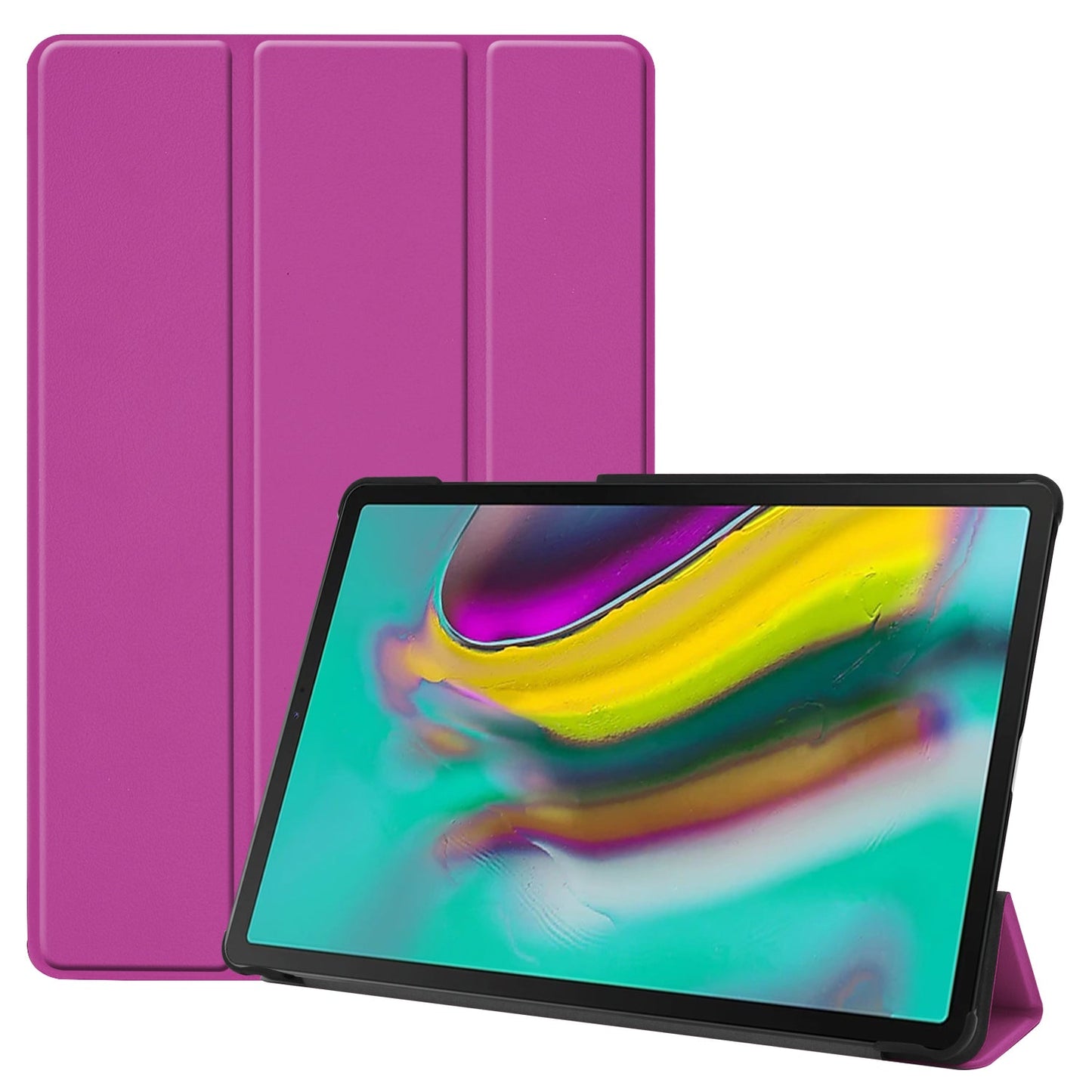 Galaxy Tab S5e T720 Tri-fold Pu Case [Purple]