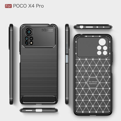 Xiaomi Poco X4 Pro 5G Carbon Fibre Case Black