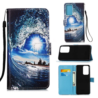 Samsung Galaxy A53 5G Designer PU Case SeaWave