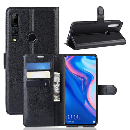 Huawei Y9 Prime 2019 Pu Wallet Case [Black]