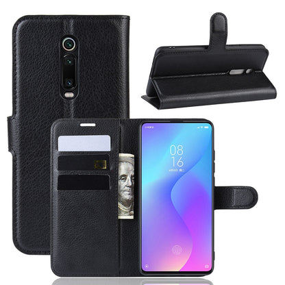 Xiaomi Mi 9T/9Tpro Pu Wallet Case [Black]