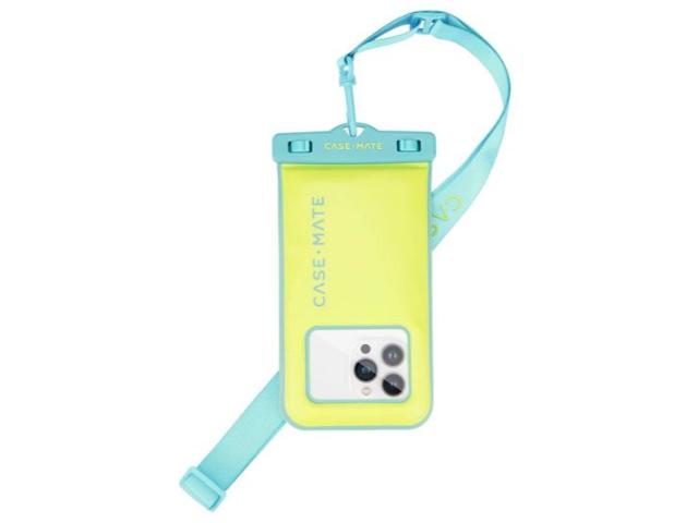 Casemate Waterproof Floating Pouch - Lime/Blue