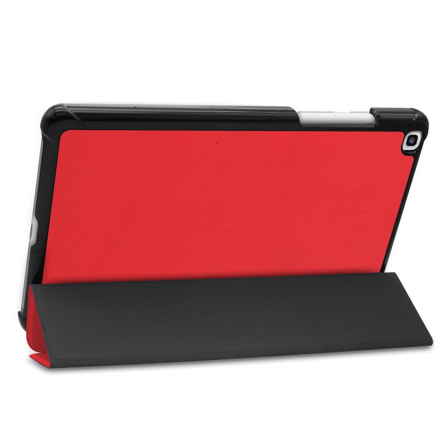Galaxy Tab A 8.0 2019 T290 Tri-Fold Pu Case [Red]