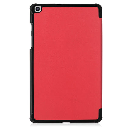 Galaxy Tab A 8.0 2019 T290 Tri-Fold Pu Case [Red]