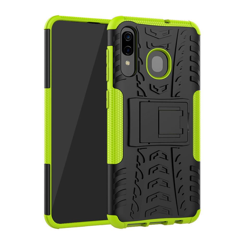 Samsung Galaxy A20/A30 Heavy Duty Case Green