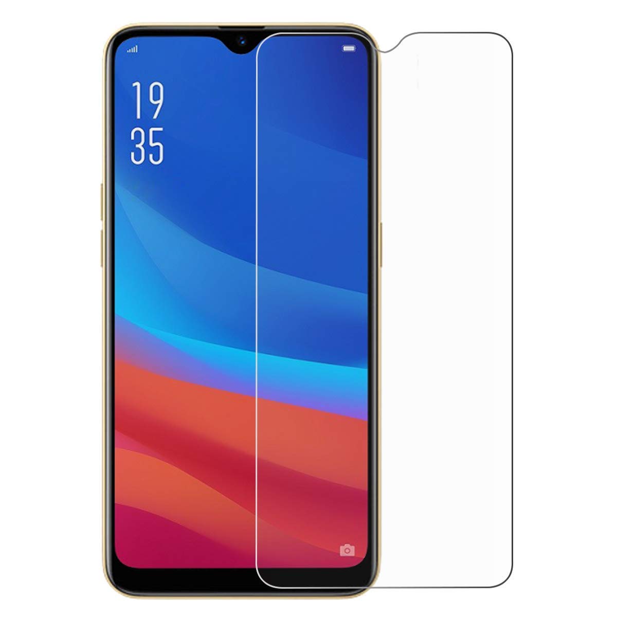 OPPO OPPO AX7 Clear Tempered Glass Screen Protector