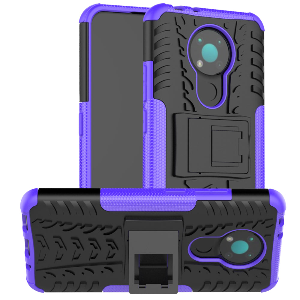 Nokia 3.4 Heavy Duty Case Purple