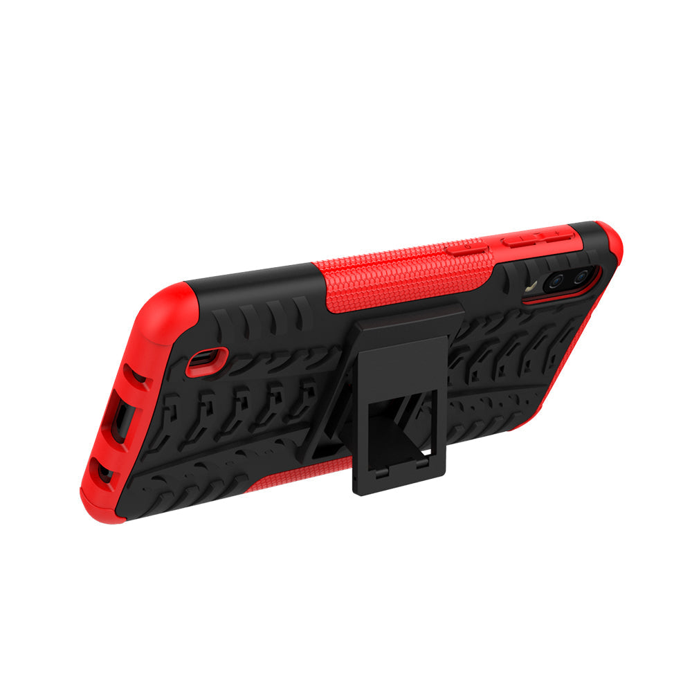Samsung Galaxy A10 Heavy Duty Case Red