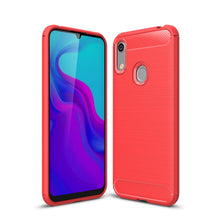 Huawei Y6s Carbon Fibre Case Red