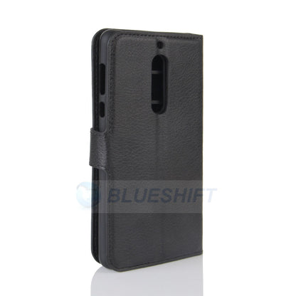 Nokia 5 Pu Wallet Case [Black]