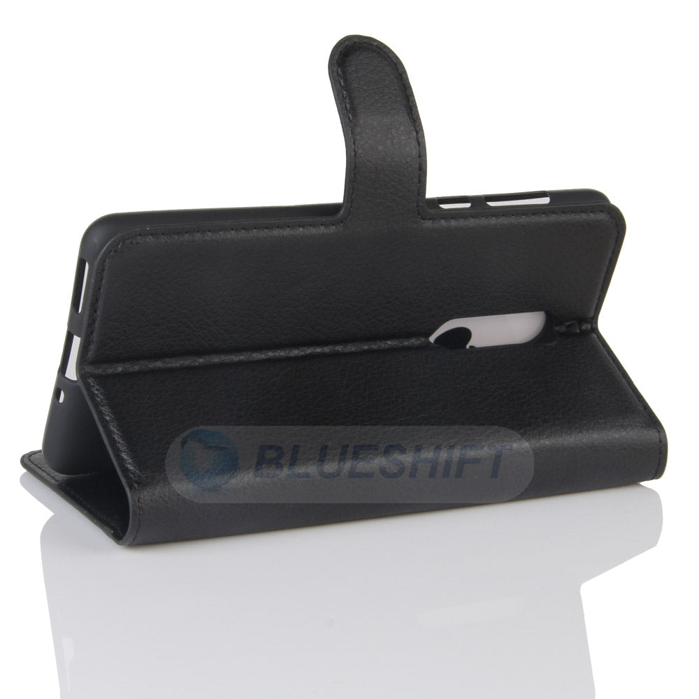 Nokia 5 Pu Wallet Case [Black]