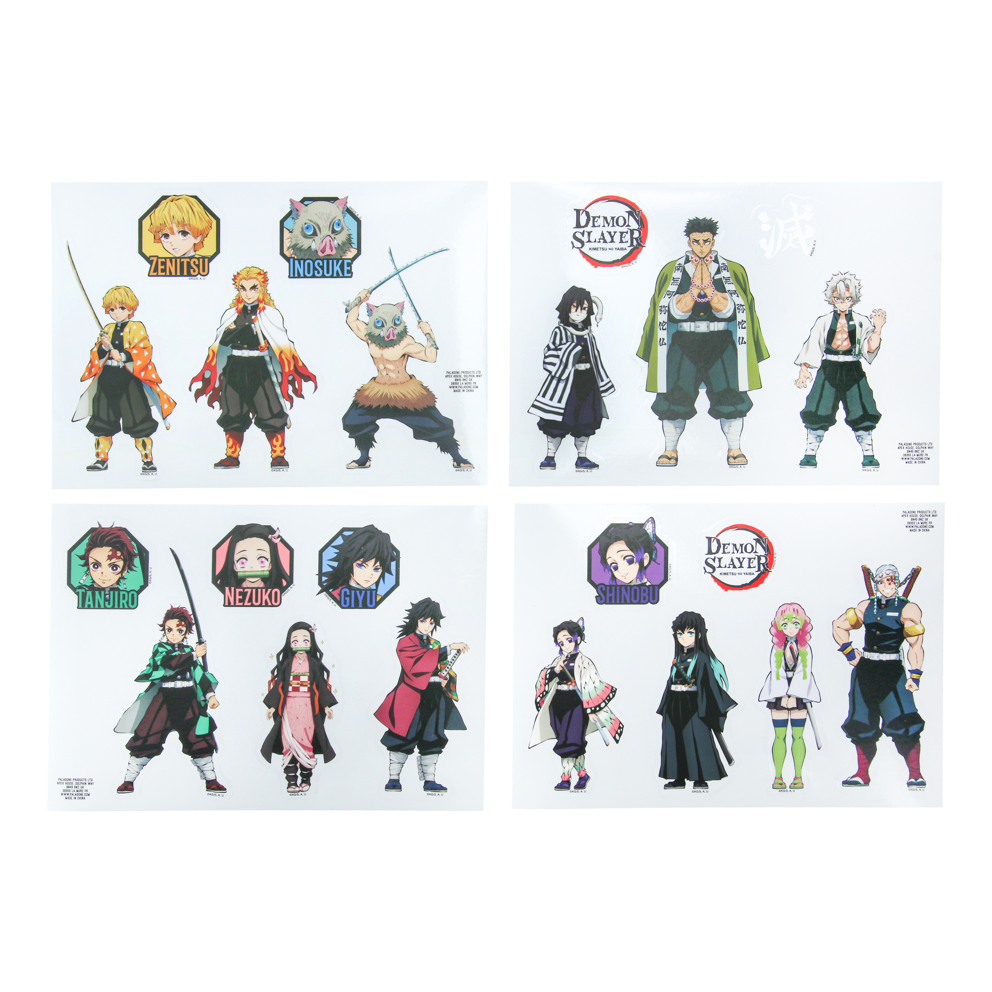 Demon Slayer Gadget Decals