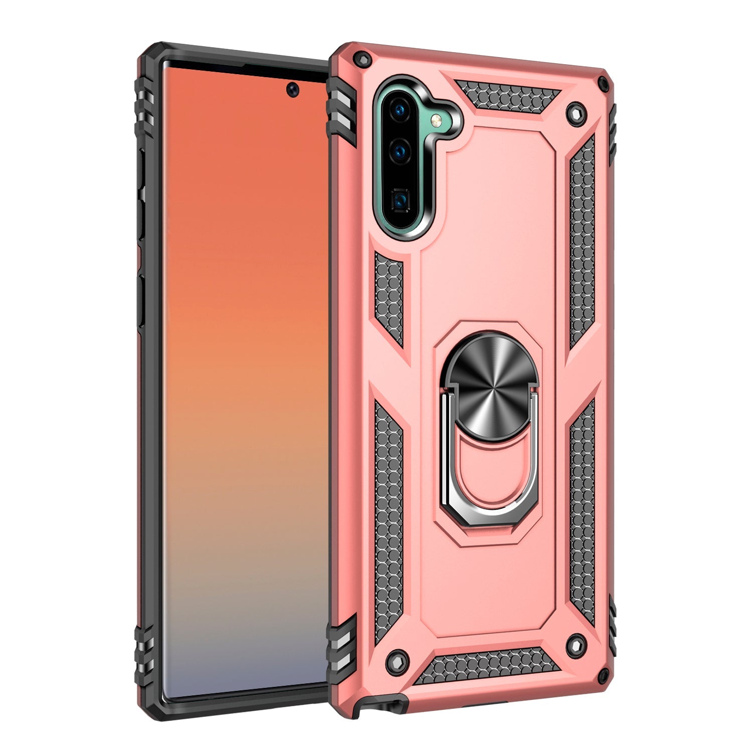 Galaxy Note 10 Military Armour Case [Rosegold]