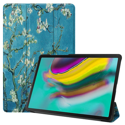 Galaxy Tab S5E T720 Designer Tri-Fold Case [Plumtree]