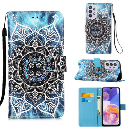 Samsung Galaxy A23 Designer PU Case Mandala