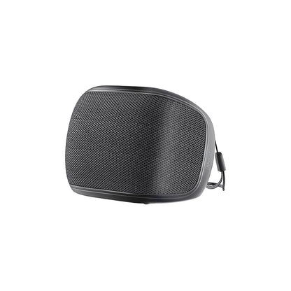 PROMATE 5W Wireless HD Bluetooth Portable Speaker with Built-in Lanyard. Battery Capacity 1200mA, Up to 24 Hours Playback, Supports Handsfree, Charge Time 2-3 Hours, IPX4 Water-Resist. Black Colour