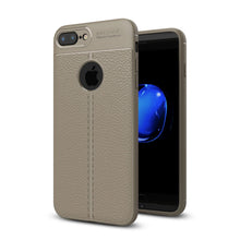 Apple iPhone 7Plus/8Plus Leather Texture Case Grey