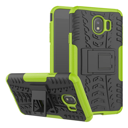 Samsung Galaxy J4 Heavy Duty Case Green