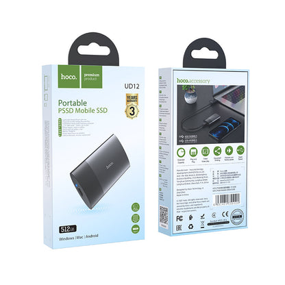 Portable SSD Hard Drive (UD12) [512GB]