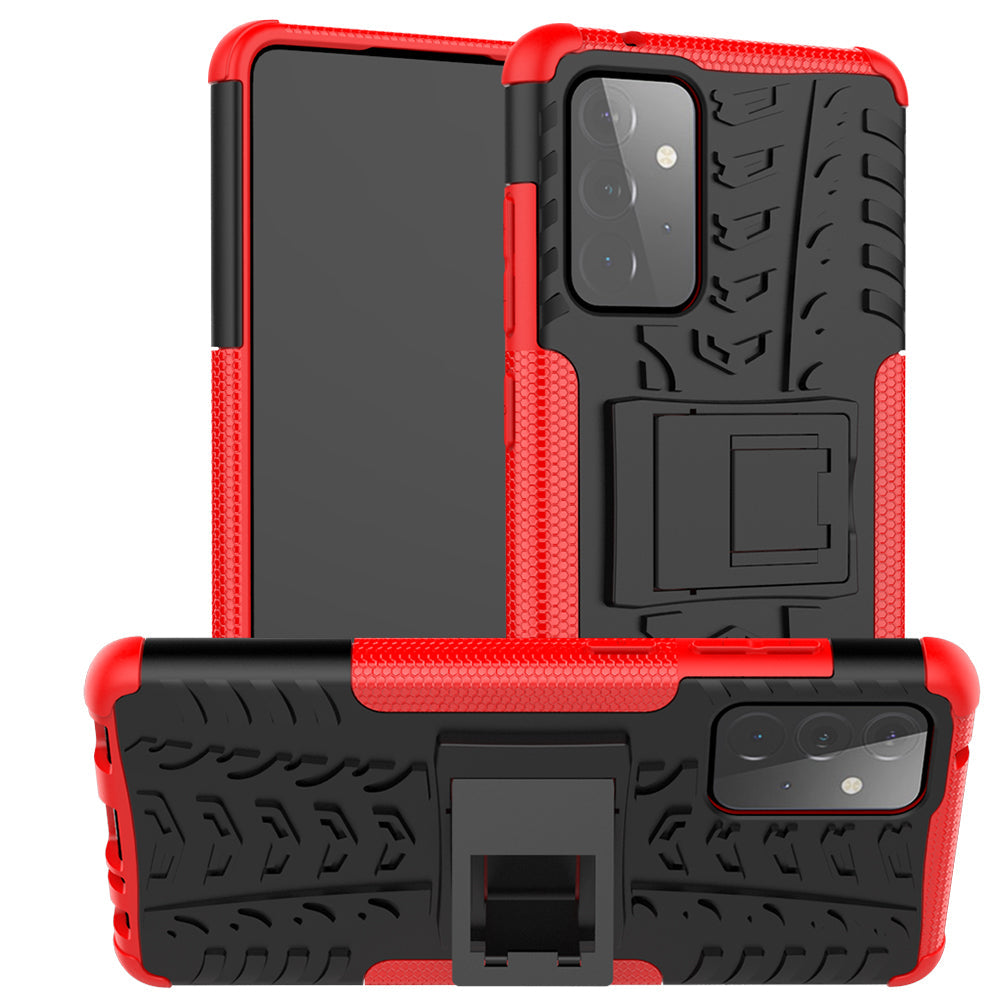 Samsung Galaxy A72 Heavy Duty Case Red