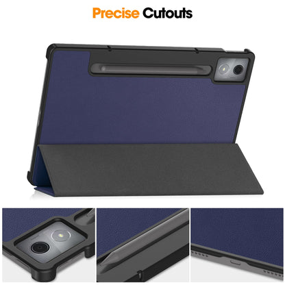Lenovo Idea Tab Pro 12.7" Tb373 Tri-fold Pu Case [Navy]