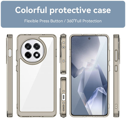 Oneplus 13R 5G Soft Gel Case [Clear Grey]