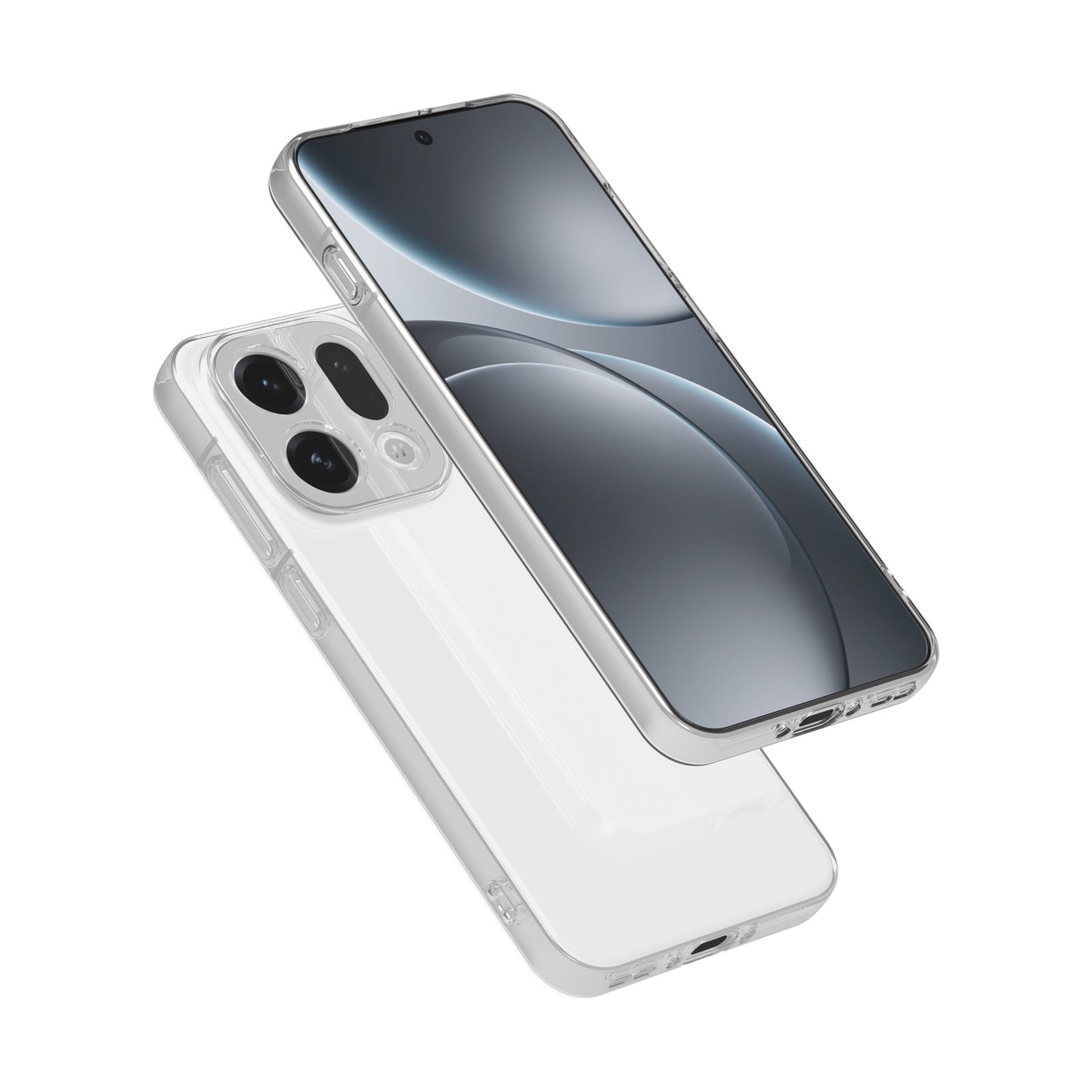 Oppo Find X9 Soft Gel Case [Clear]
